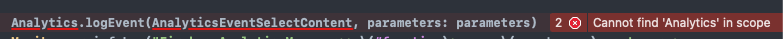 Cannot find 'Something' in scope